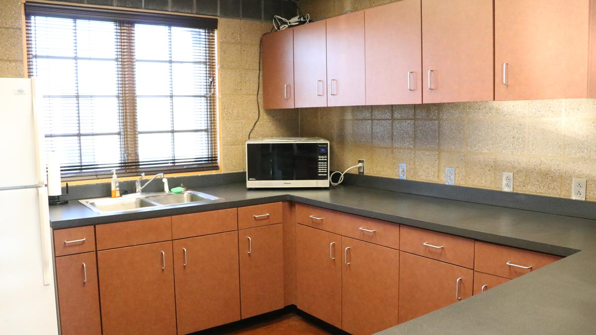 Kitchen inside of Pavilion