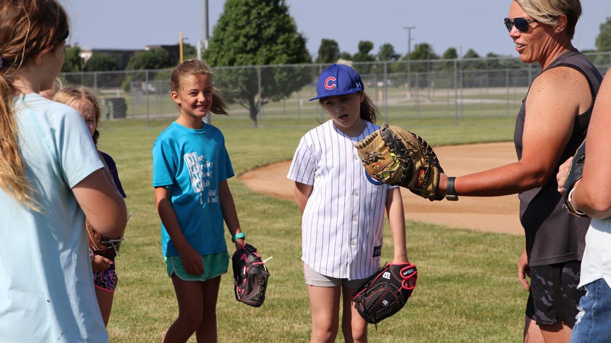 Youth Softball Practice